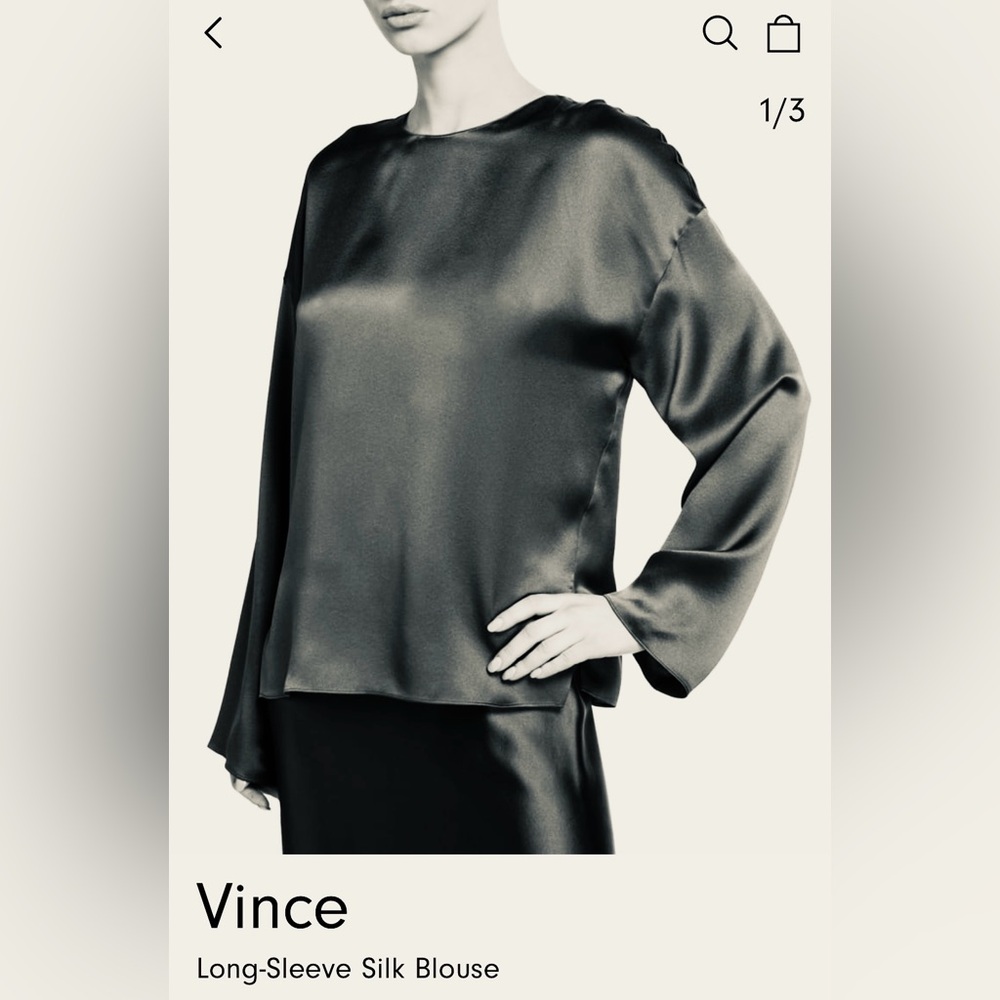 Vince Gold Top - Picture 6 of 6